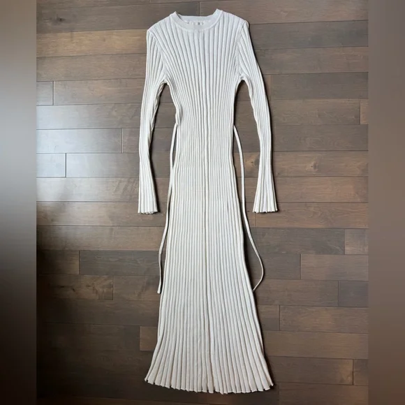 chinese dress ladies ESME WHITE ASYM MAXI DRESS – DISSH main image 0